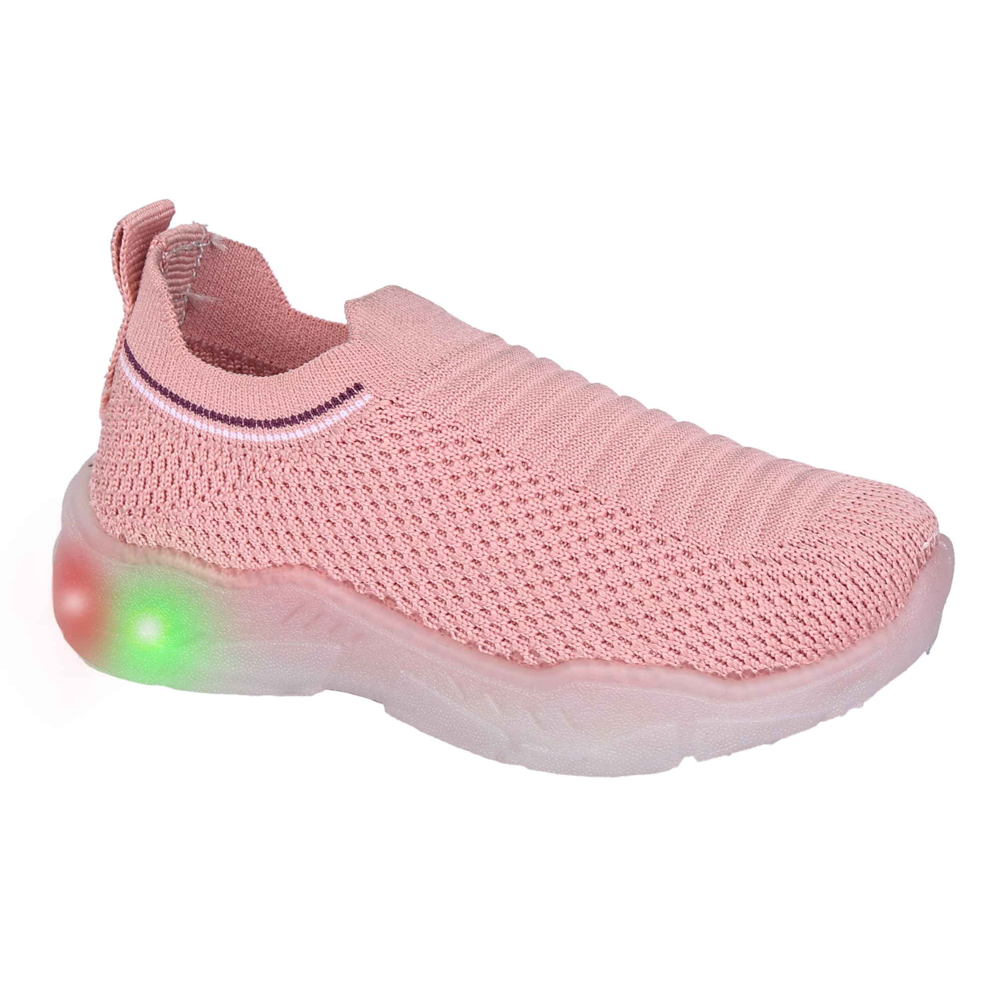 Ariedo Kids LED Light Up Shoes, Unisex Fashionable LED Sneakers, Shoes for Boys Girls, Casual Shoes for Kids (RE-NB-KLED-03 Peach) (B0D1FRFZFV) Amazon Price History, Amazon Price Tracker
