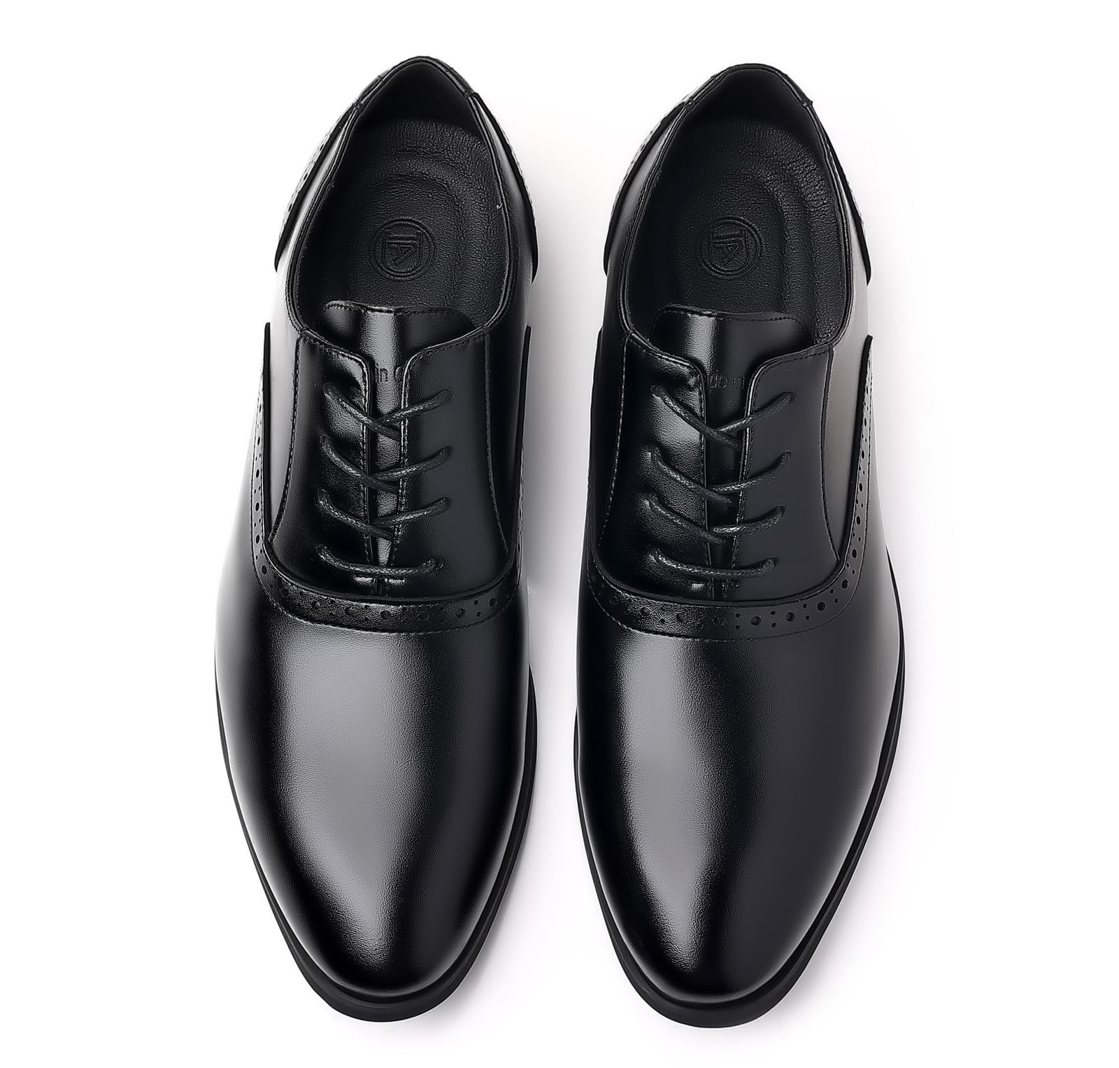 DADAWEN Homme Chaussures de Ville à Lacets Oxfords et Derbies Mariage Brogues Chaussures