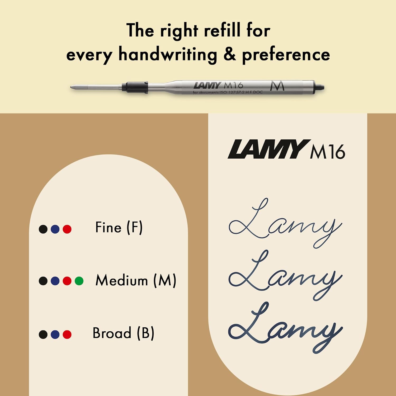 Lamy 2000 taxus - elegant ballpoint pen with yew wood casing and palladium finish - perfectly balanced - incl. giant refill M 16 in line width M in black