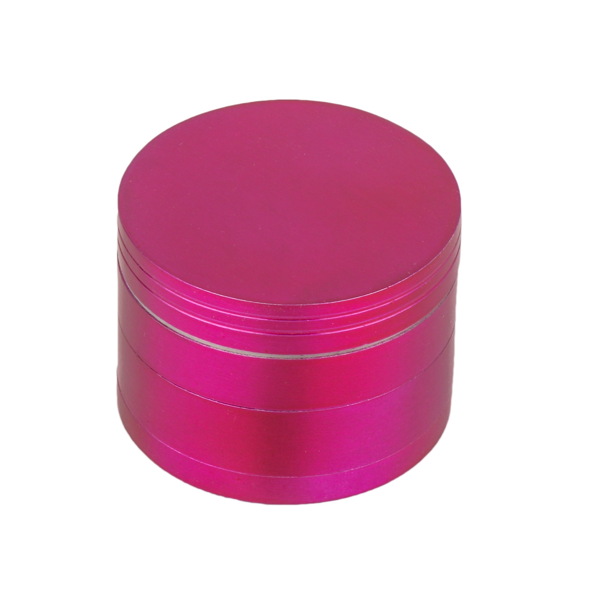 METIER 50mm Crusher Grinder Herb Grinder/herb Crushers Grinding Herbs and Spices with Honey Dust Filter Crasher 4 Parts Size 50mm Bong Accessories Color Pink Pack of 1