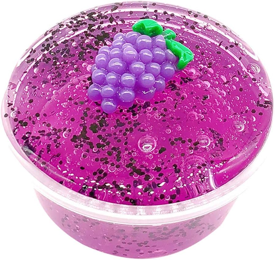 Colours Fruits Squishies Mud Slime Putty Scented Stress Clay Sludge Toy