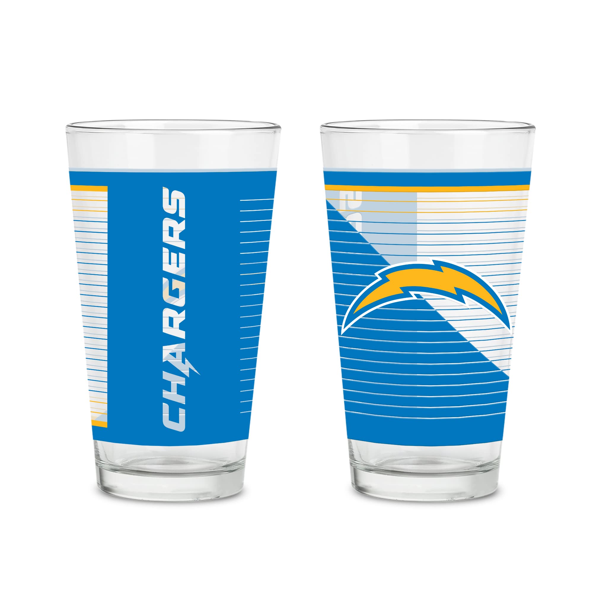 Chicago Bears Pint Glasses - NFL Fan Gift -10 Chicago Bears Pint Glasses - NFL Fan Gift -10