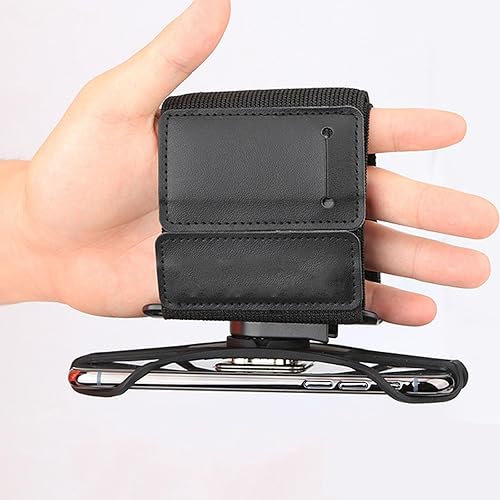 Miniatura 4 de Soporte universal para teléfono celular, para correr, caminar, rotación de 360, antebrazo, muñeca, entrenamiento, deportes, brazo, para Samsung