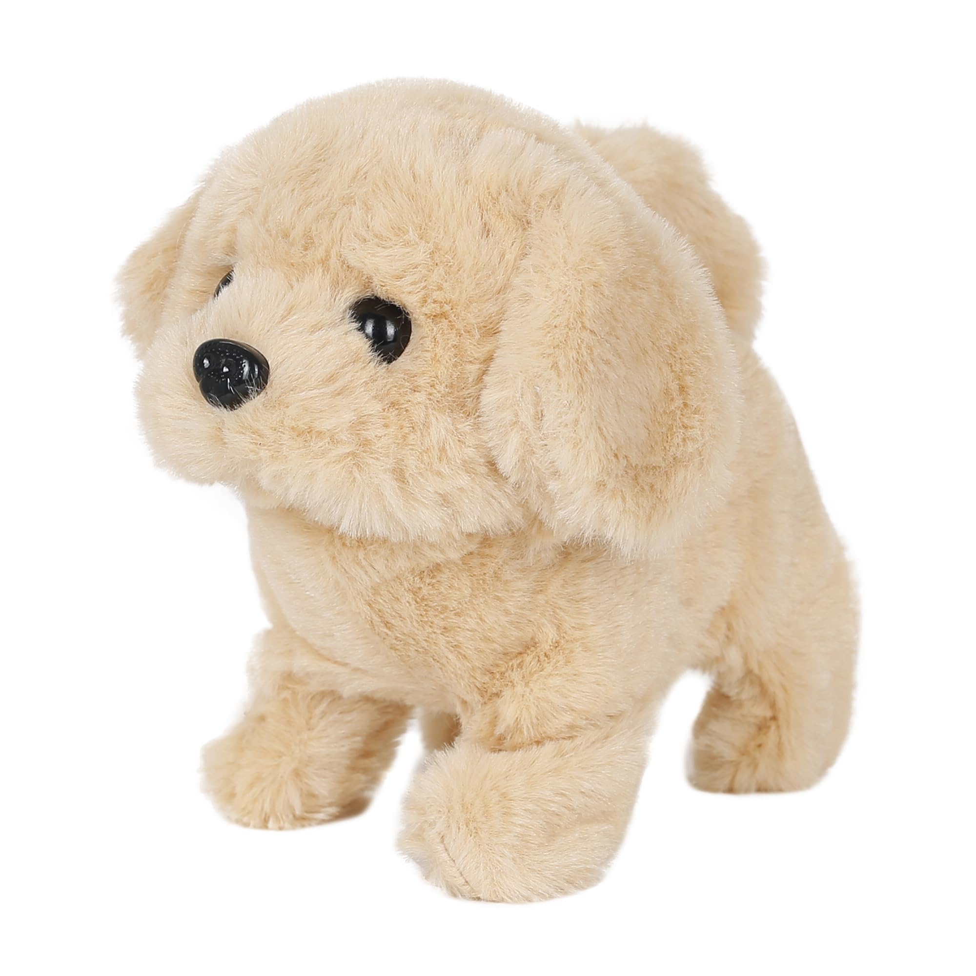 Hamleys Pugs at Play Goldie Walking Talking Dog Soft Toy | Interactive Animal Soft Toys for Kids Age 3Y+ | Birthday Gift for Kids | Stuffed Puppy Plush Animal Toy (Light Brown) - Image 2 thumbnail