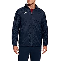 Joma Giacca Antipioggia con Cappuccio, 6XS alla 3XL - Impermeabile Antivento con Tasche