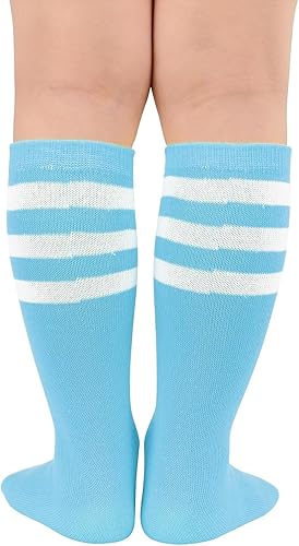 Miniatura 3 de Century Star Calcetines de fútbol para niñas y niños, calcetines de béisbol para jóvenes, calcetines de sóftbol para niños, calcetines deportivos