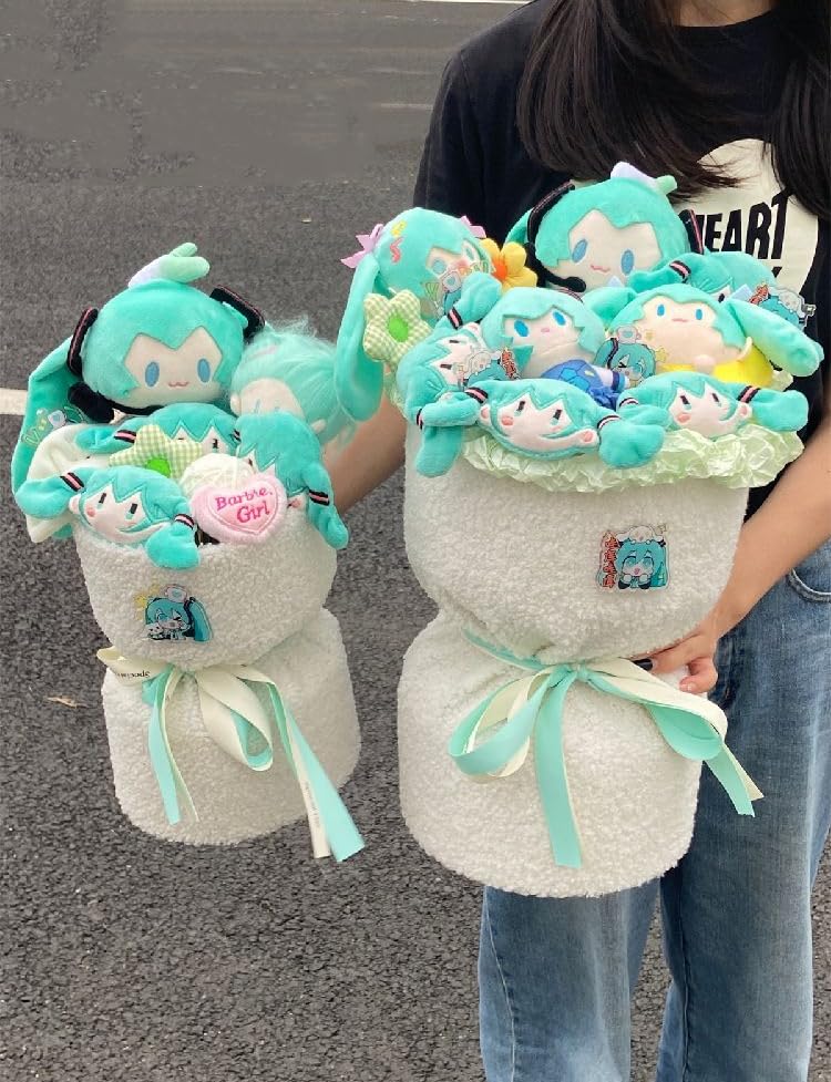 Amazon.co.jp: ぬいぐるみ花束 初音ミク 誕生日の花束 花束ギフト 可愛