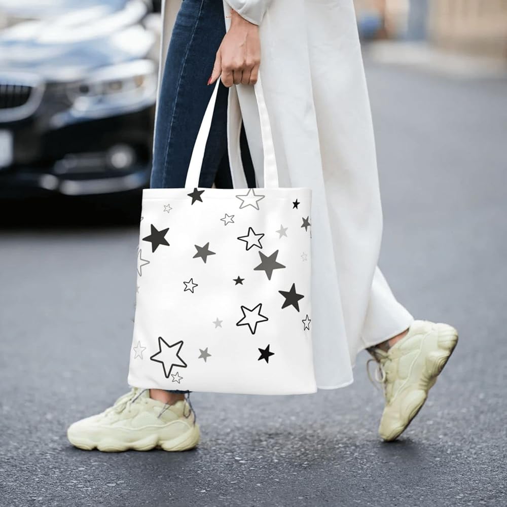 バッグ ggh25600 バッグ ggh25600 Amazon | [ZXHNB] トートバック 白 白系 星 星柄