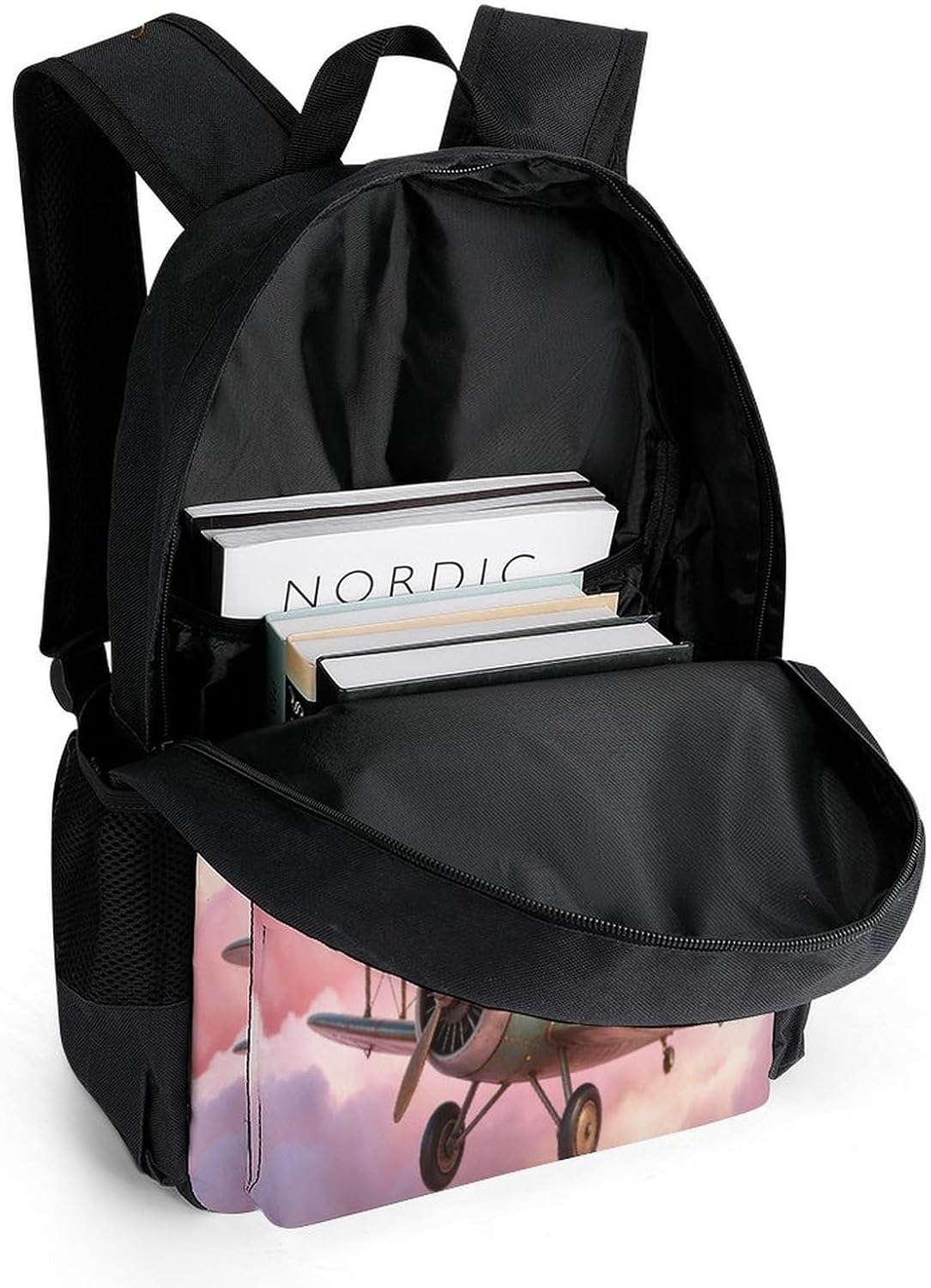 Cute Little Fox Backpack Daypack Travel Backpack | Lightweight Casual Laptop Backpack for Women Men Aesthetic Travel Bag for Weekender Business Hiking Outdoor