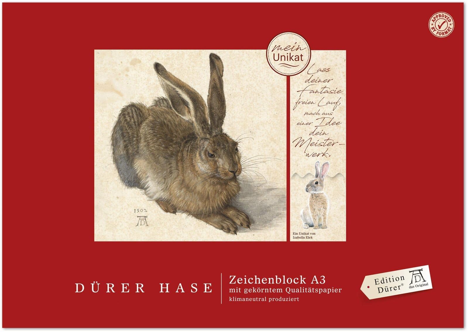 EDITION Durer Durer Hase Cartridge Pad A3