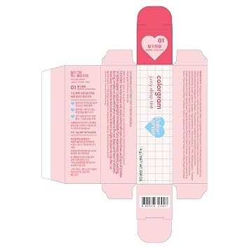 COLORGRAM Juicy Drop Tint 01 Berry Amazing | Juicy Lip Gloss, Glowing Lip Stain with Fruity Colors, Buildable & Blendable, Highly Pigmented