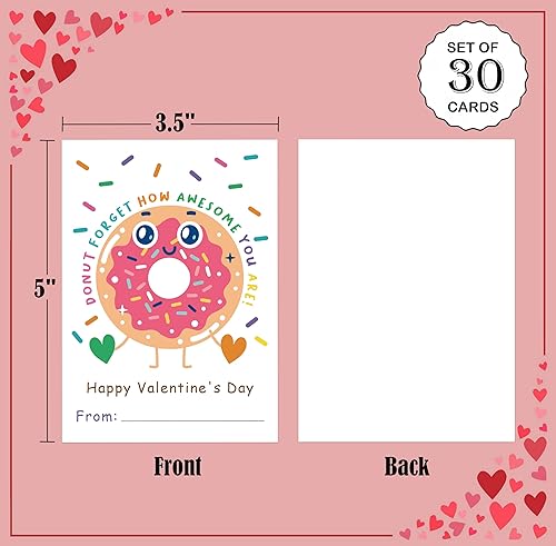 Miniatura 2 de Tuyashua ETQ06 - Tarjetas para el día de San Valentín, 5 x 3.5 pulgadas, tarjetas de regalo para el día de San Valentín para niños y niñas, juego de
