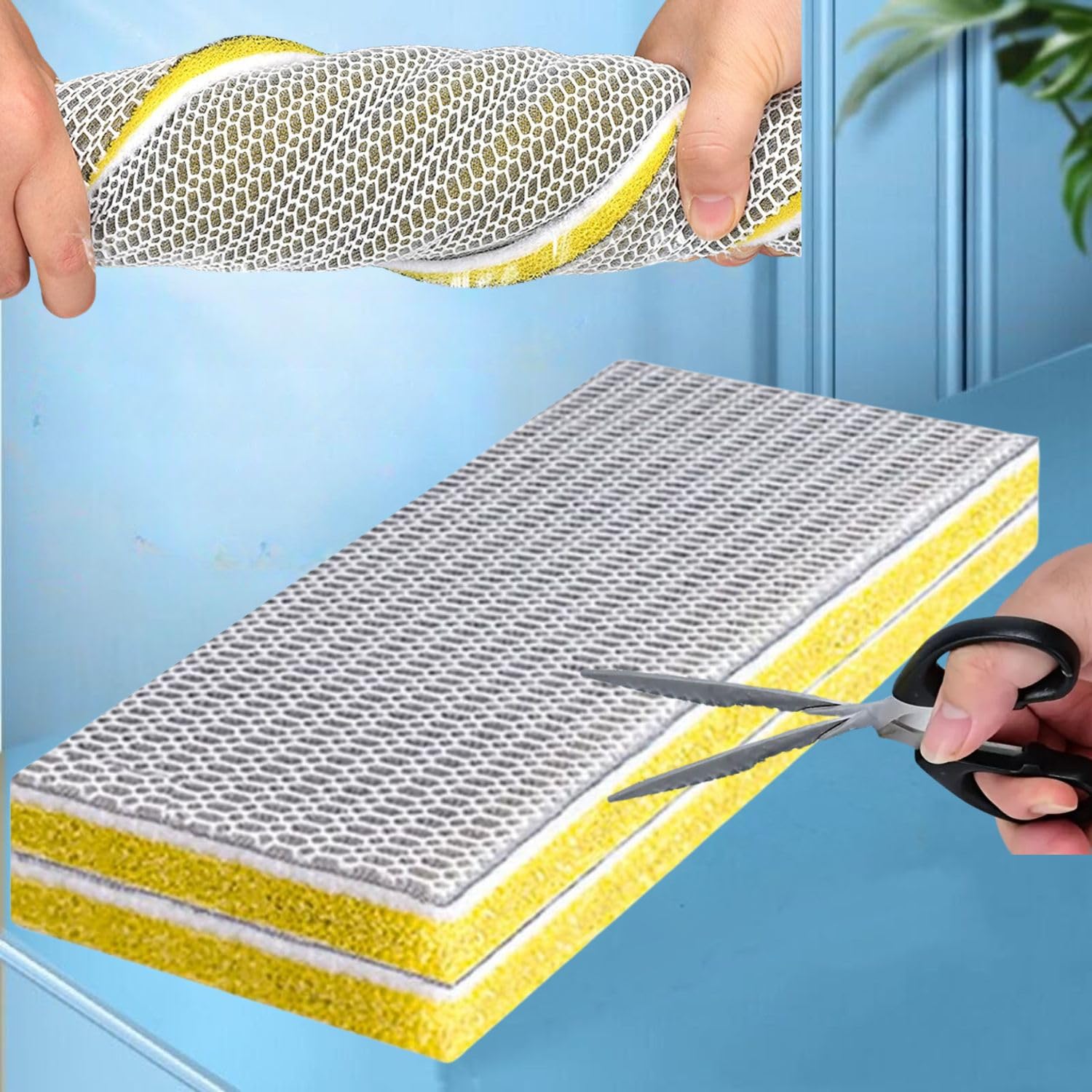 VAYINATO® (Pack of 1) Upgraded 8D-Yellow Multi Layer 50 * 11Cm Reusable Aquarium and Koi Pond Filter Media Sponge for Cyrstal Clear Water | No Clog | Washable by Petzlifeworld (B0CZDZ3KZZ) Amazon Price History, Amazon Price Tracker