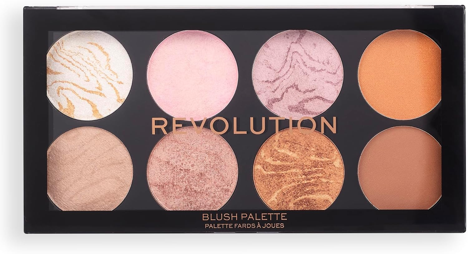Makeup Revolution, палетка Ultra Blush, «Золотой сахар», 12,8 г