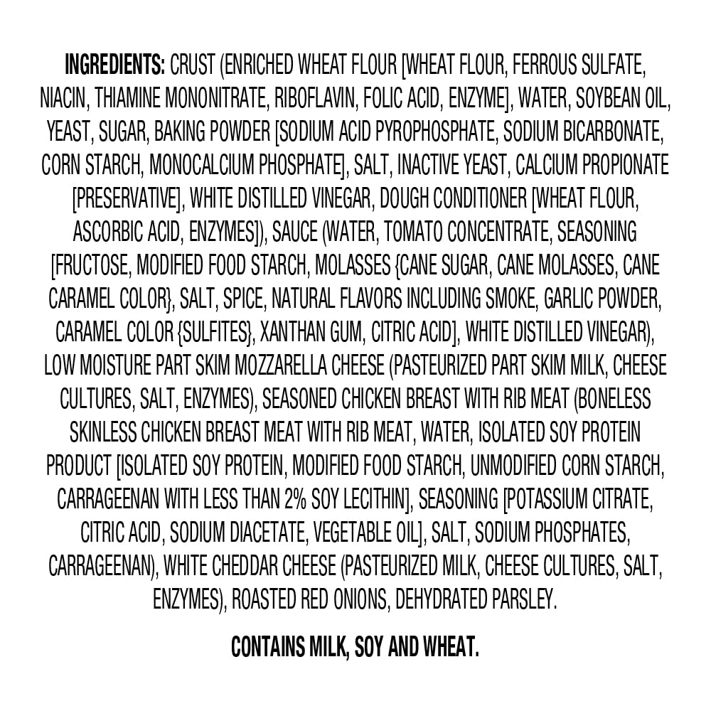 Amazon Fresh Classic Crust BBQ Chicken, 20.8 Oz