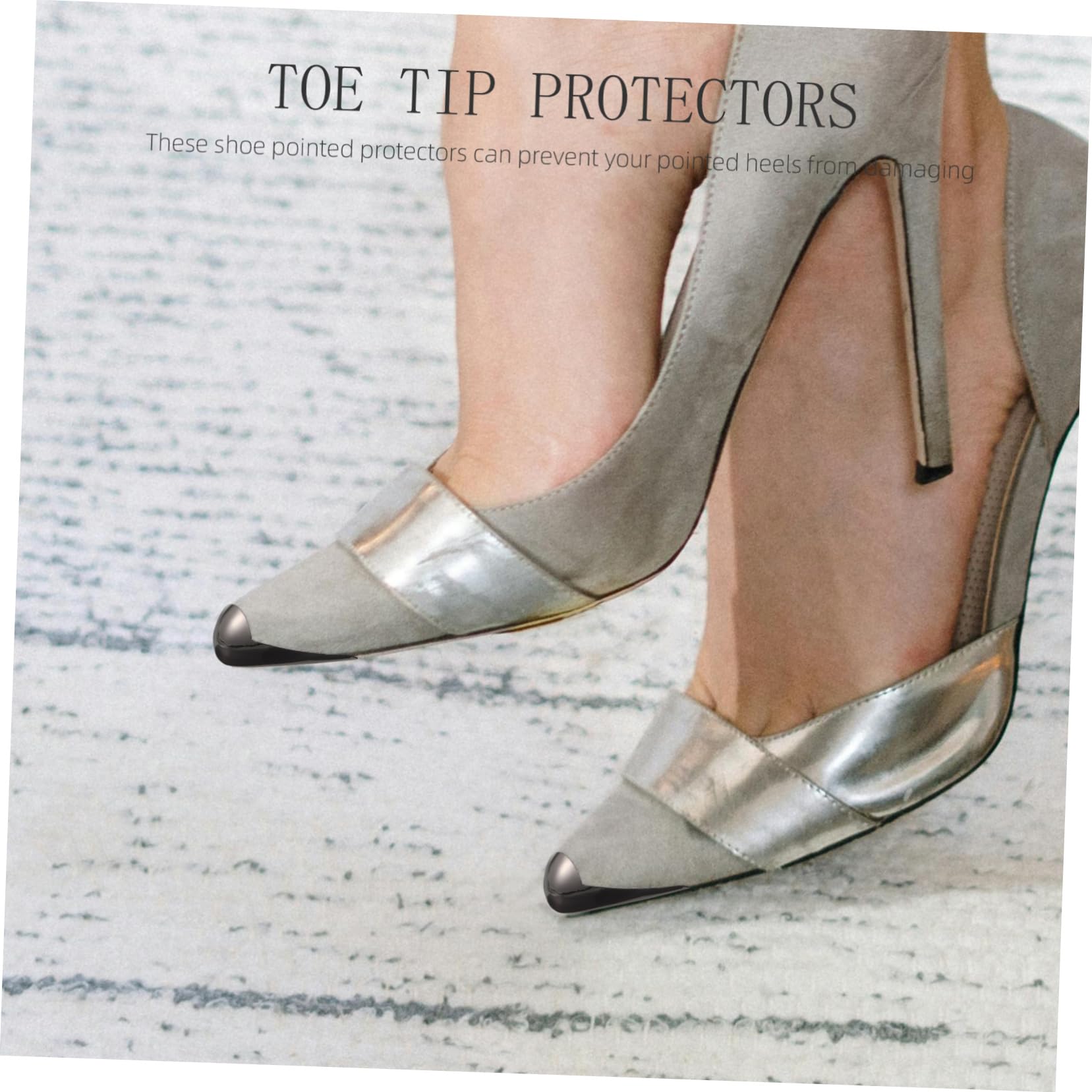 GALPADA Protector De Dedos Protector De Pliegues De Zapatos Dedos De Los Pies Consejo Protectores De Punta De Tacón Protectores De Puntera Cubiertas De Punta De Zapato