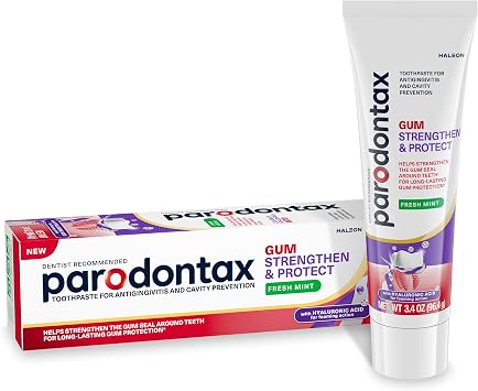 parodontax Gum Strengthen and Protect Fresh Mint Toothpaste, 3.4 oz