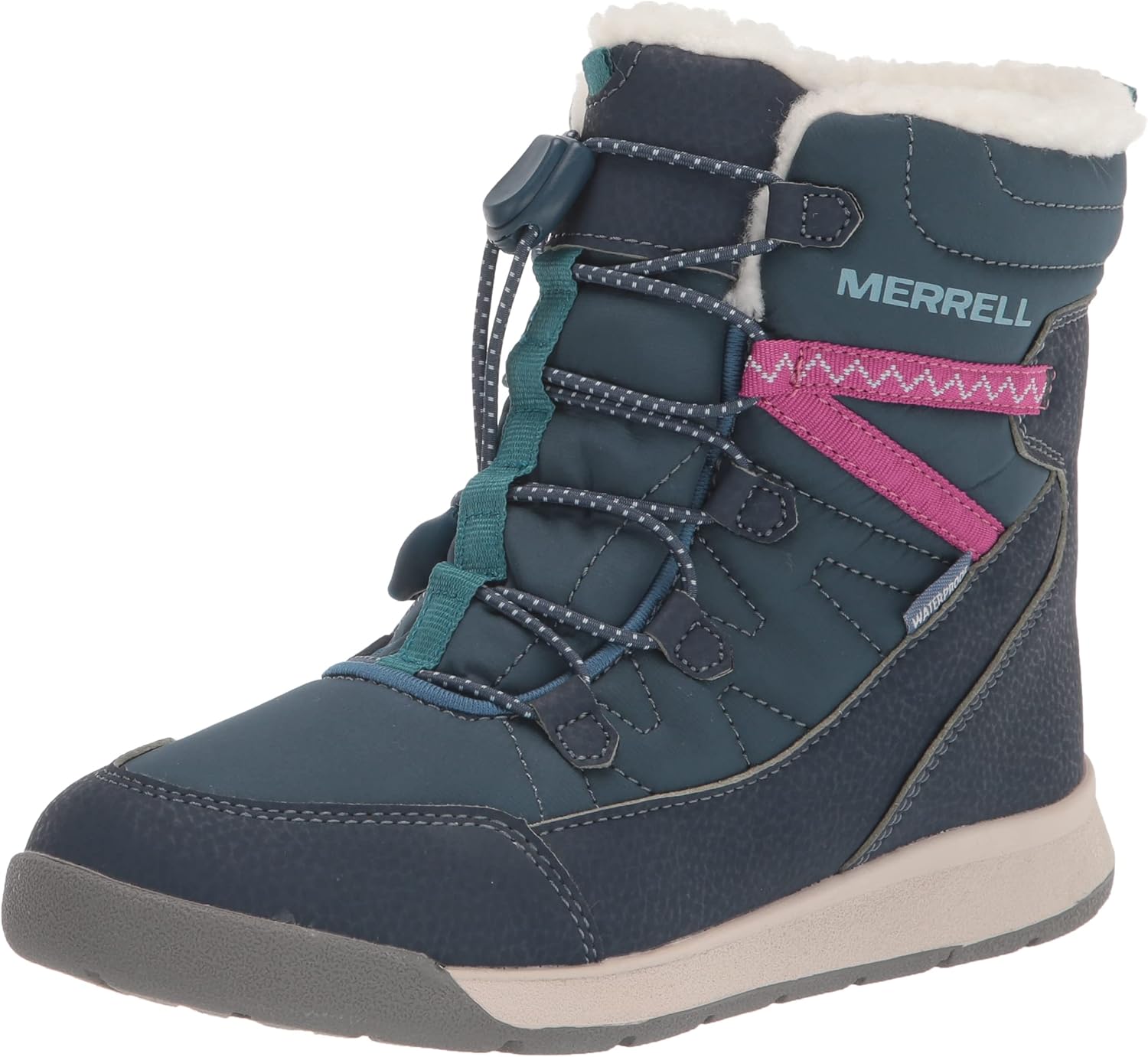 Merrell Botas impermeables unisex Snow Crush 3.0 para niños
