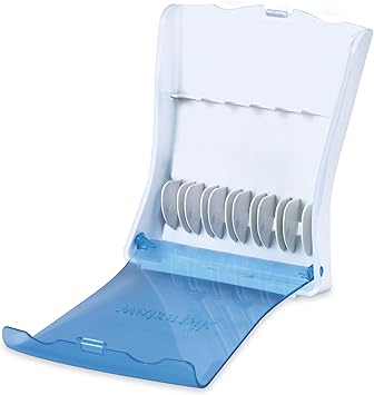 Waterpik Water Flosser 6 Count Replacement Tips With Case, Convenient, Hygienic and Sturdy for Easy Storage and Travel, Includes Precision, Orthodontic, Plaque Seeker Refill Heads Nozzles