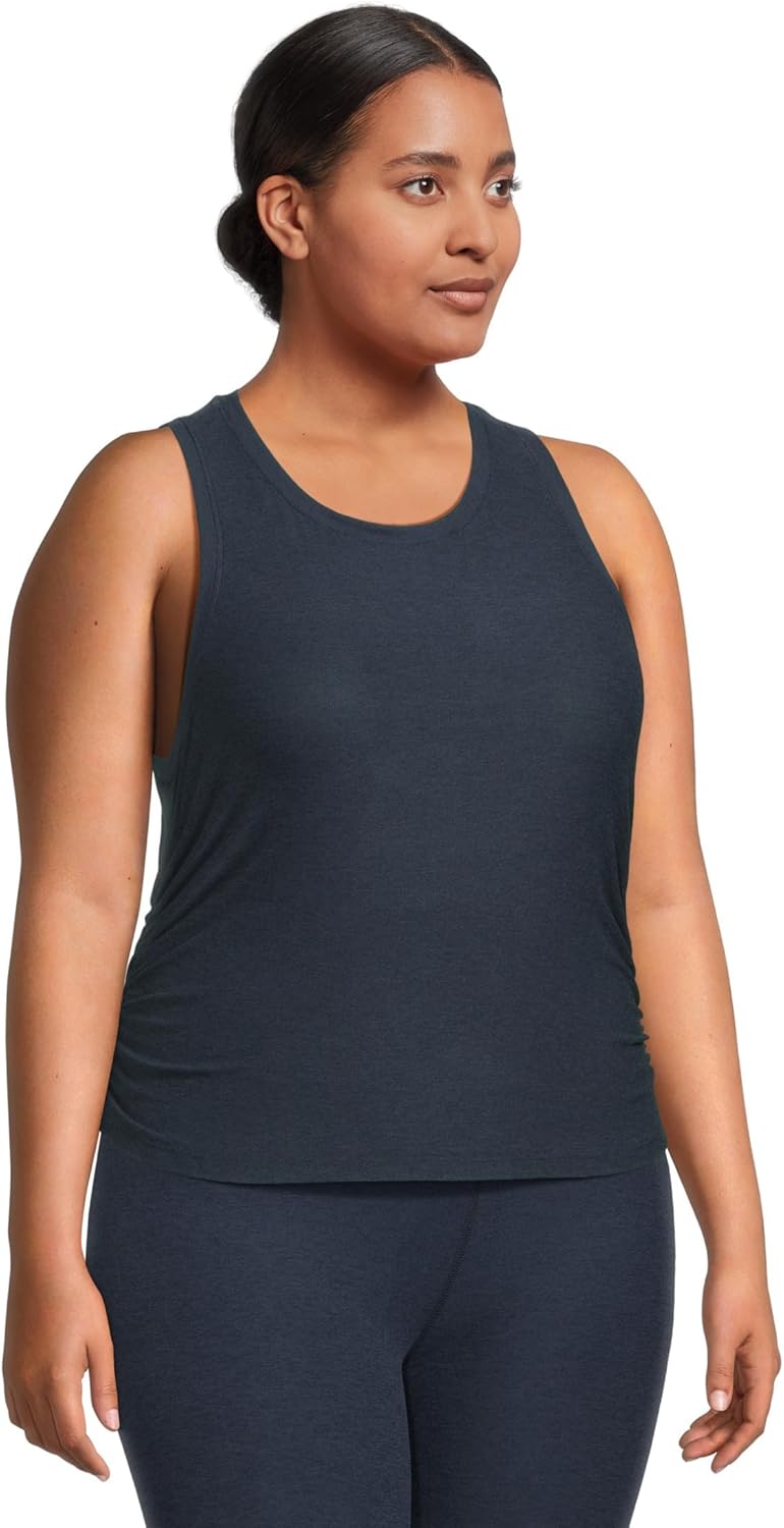 Beyond Yoga Women's Featherweight Your Fit Shirred Tank