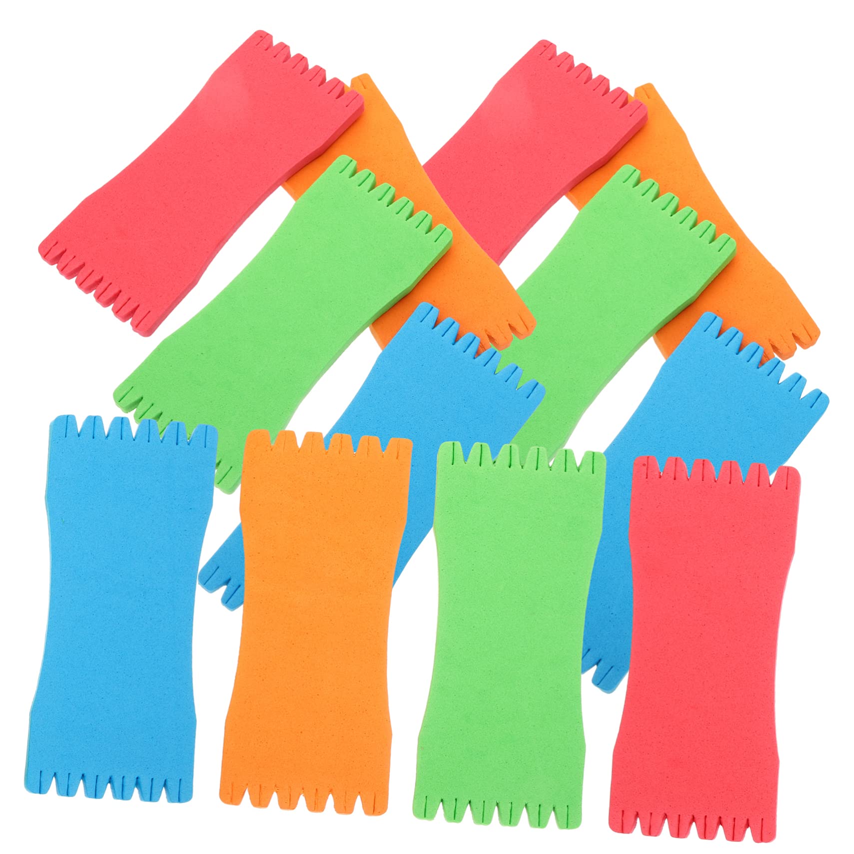 Hemoton 50pcs Fishing Line Foam Spool Holder Line Winder Storage Holder for Fishing Spools