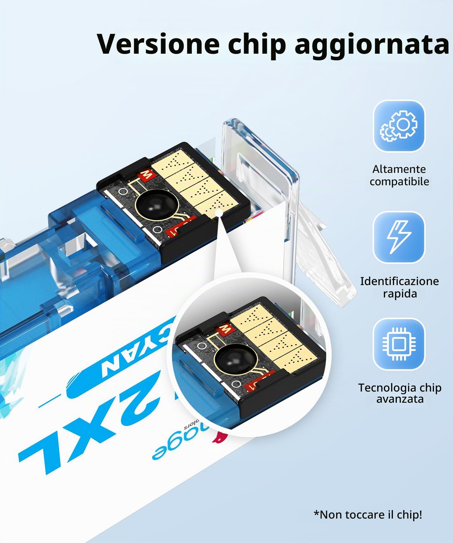 Q-image 912 912xl compatibile per HP 912 xl per OfficeJet 8012 8010 8014 8015 8017 per OfficeJet Pro 8022 8020 8023 8024 8025(4-Pack)