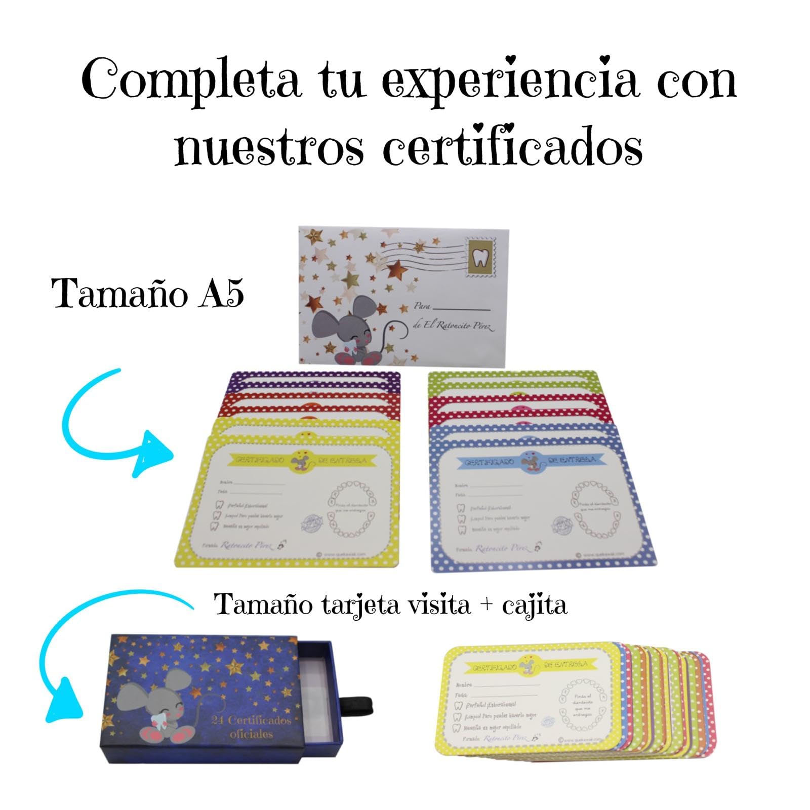 Qué Kawaii® ORIGINAL Kit ratoncito Pérez MÁGICO. Puerta NATURAL de ABETO QUE ABRE Y BRILLA EN LA OSCURIDAD!!!.. + caja guarda dientes de haya+complentos+certificados. GRATIS CUENTO + DIARIO — view 8