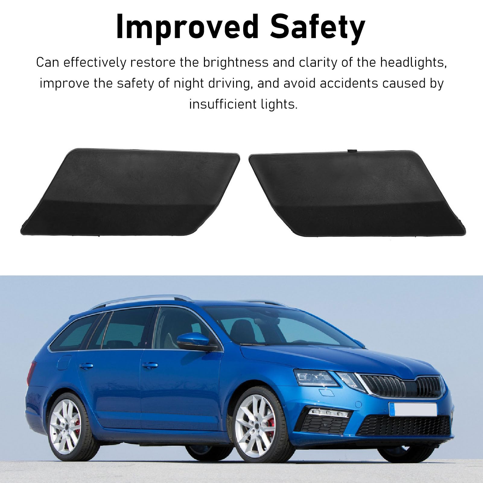 ROBUST Abdeckkappe Heckwischer für Seat Ateca Leon Mii Skoda Citigo