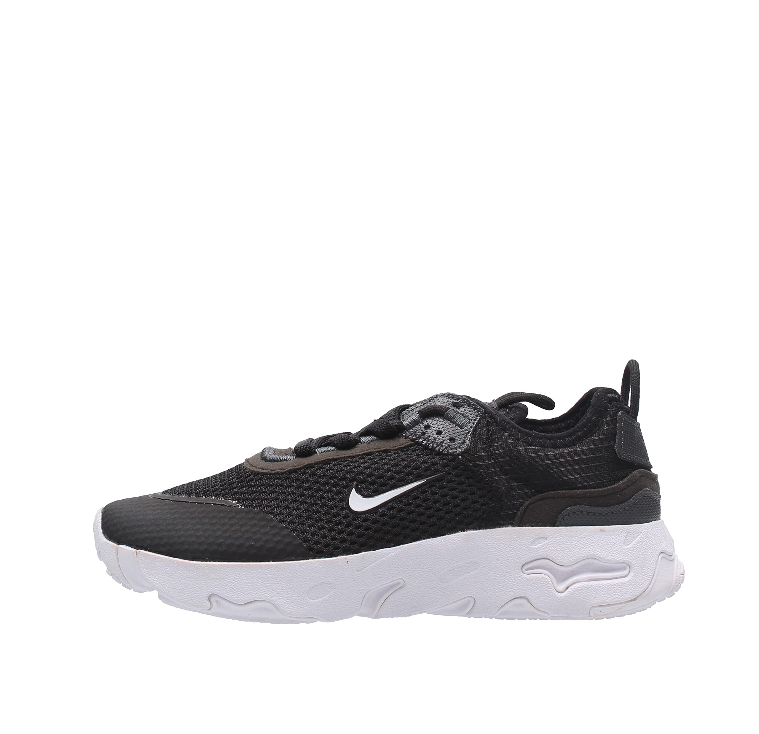 Nike Boy's React Live (Little Kid) Black/White/Dark Smoke Grey 13 Little Kid M