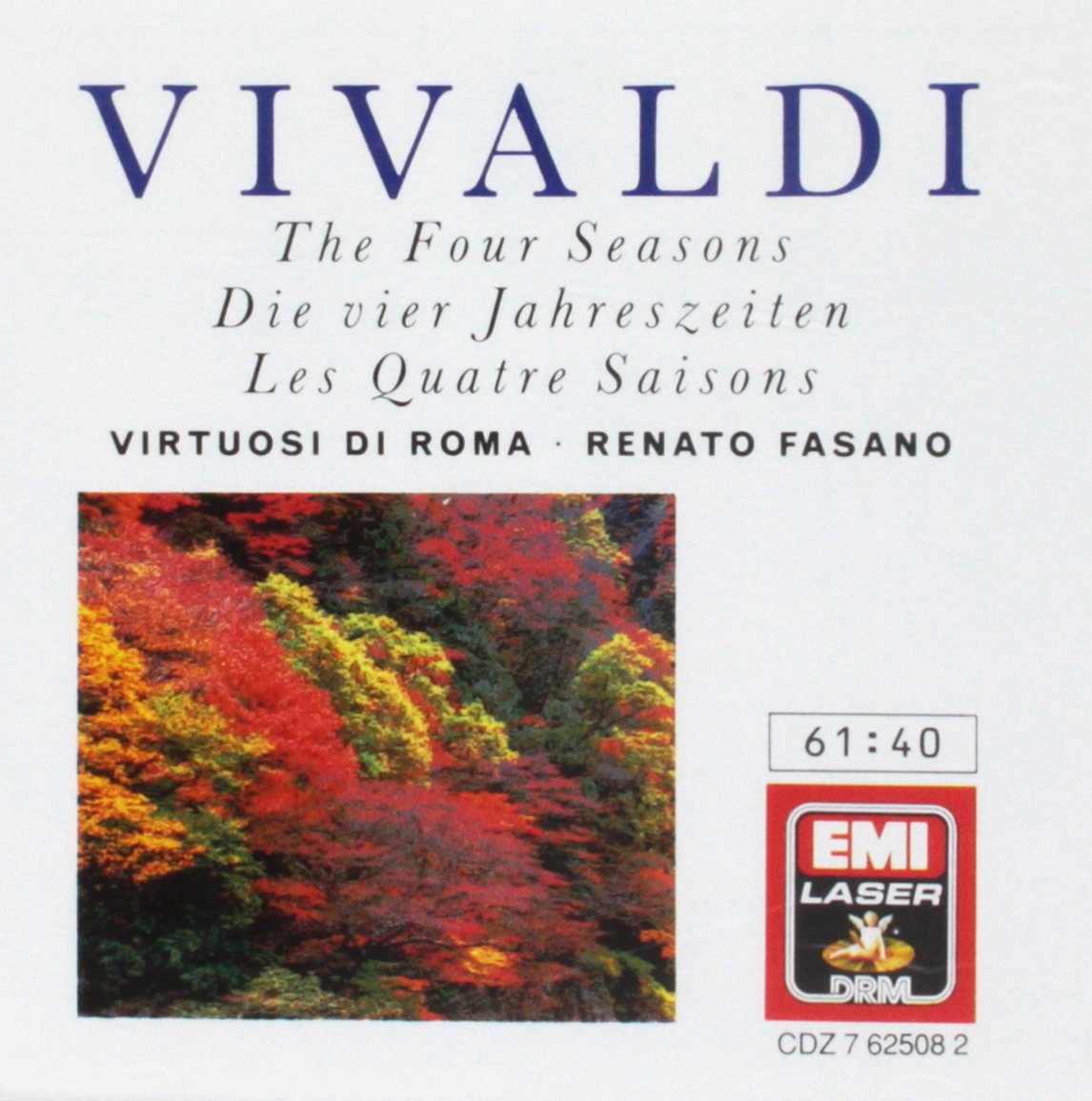 Four Seasons [Audio CD] Vivaldi and Virtuosi Di Roma