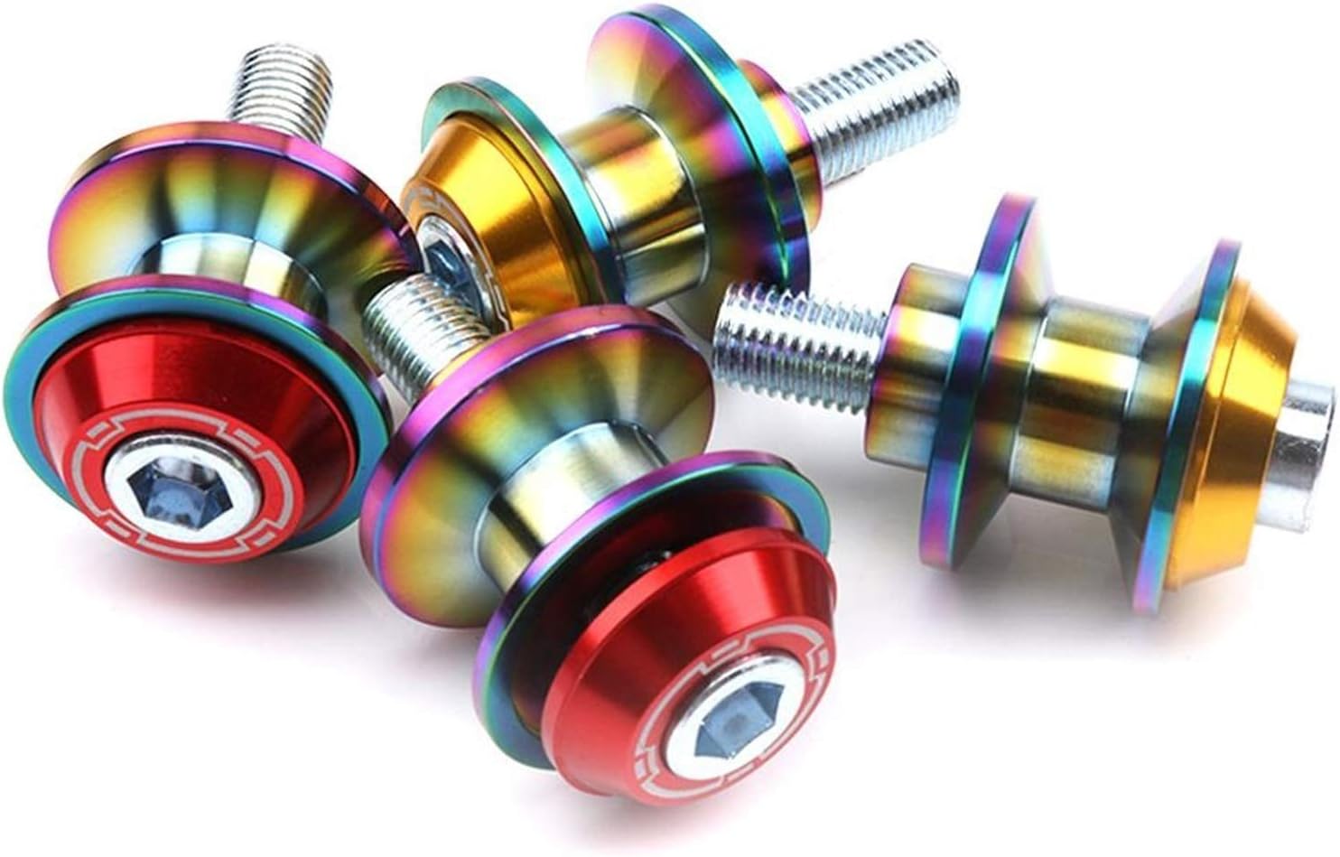 Motorcycle Stand Screws Swingarm Spool Sliders Swing Arm Protector CNC 6mm Universal for Yamha Mt07 YZF-R25 R3 MT10 Anti-Fall Frame Sliders