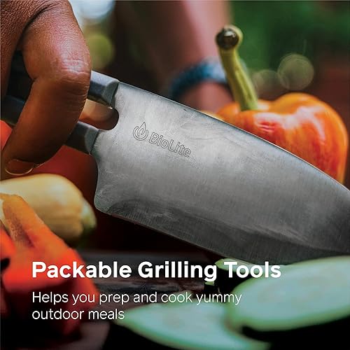 Miniatura 2 de BioLite, Prep & Grill - Kit de utensilios de cocina enrollables para cocina, barbacoa, camping y parrilla