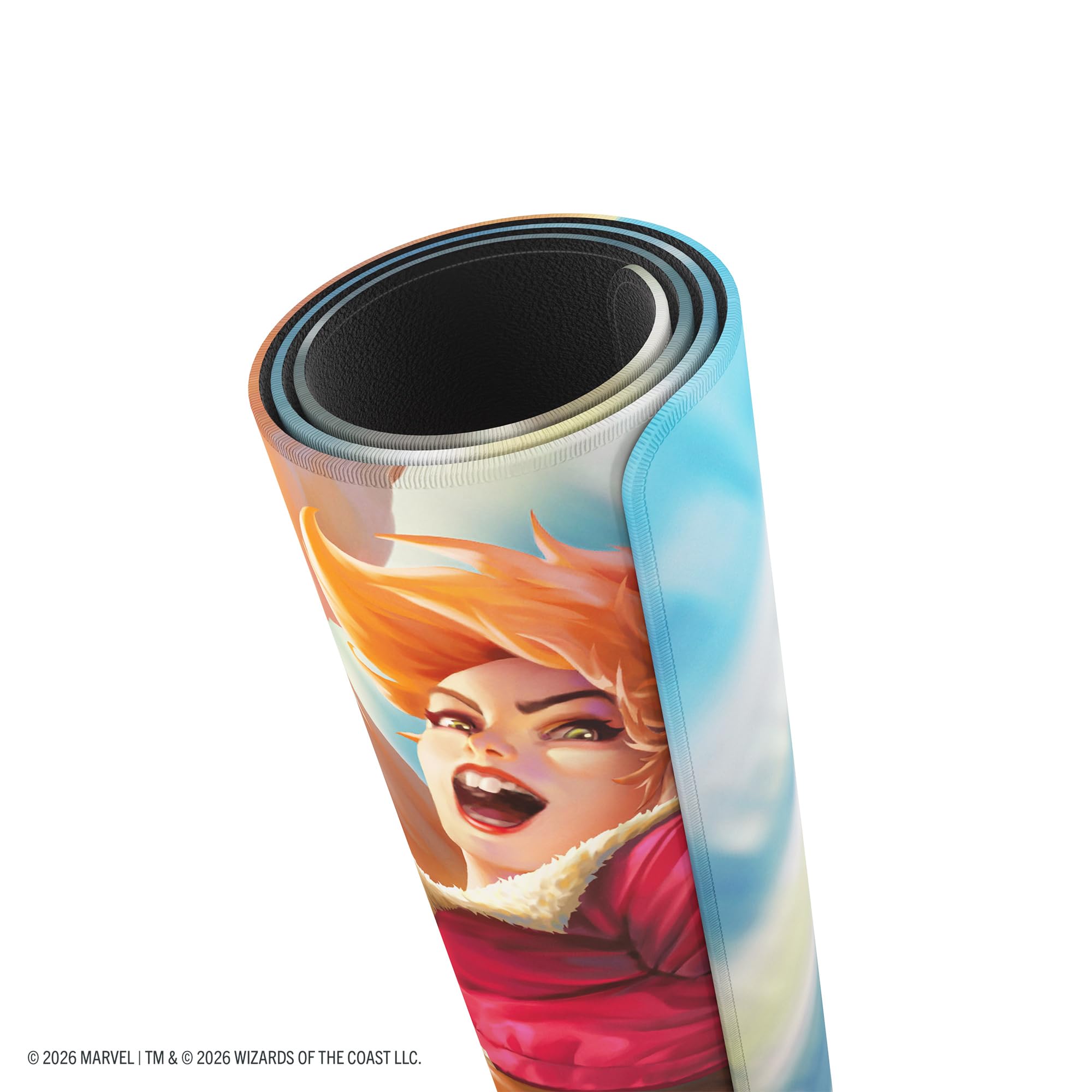 Gamegenic Magic: The Gathering | Marvel Super Heroes Prime Playmat - Go Nuts!, Tapete de Juego Premium 61x35 cm, Bordes Cosidos, Antideslizante, Caucho Natural