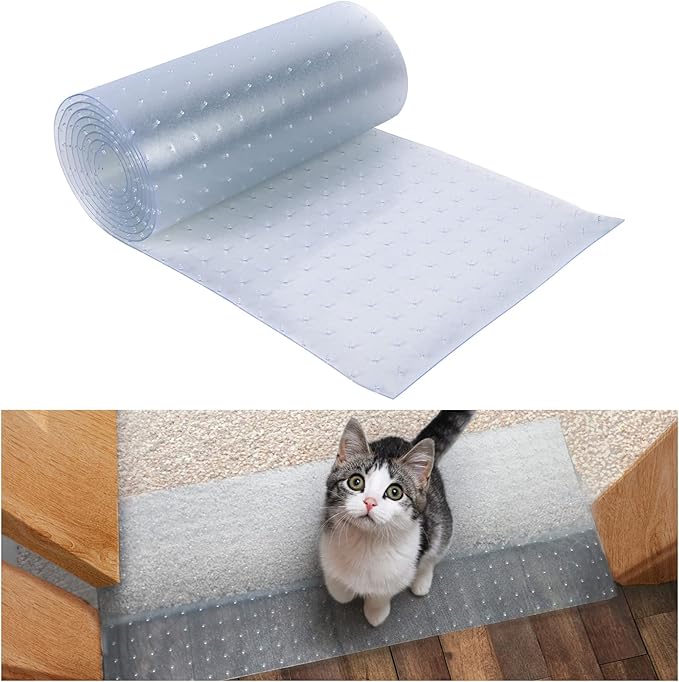 Upgraded 8.2Ft Cat Carpet Protector, Widened Heavy Duty