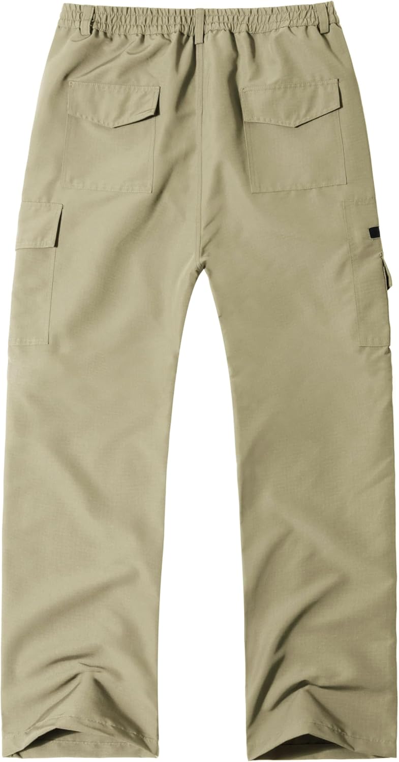 AIFARLD Mens Hiking Pants Cargo Fishing Pants Outdoor Waterproof Quick Dry Sport Lightweight with Multi Pockets - Image 2