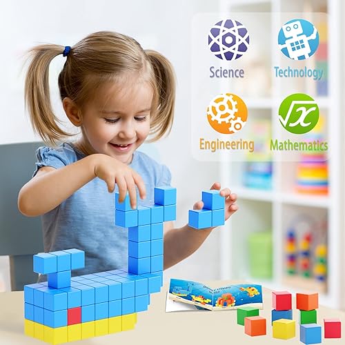 Miniatura 5 de Bloques magnéticos para niños pequeños, artes y manualidades para niños de 8 a 12 años, 6 a 8, regalos ideales para niñas y niños de 6, 7, 8, 9, 10,