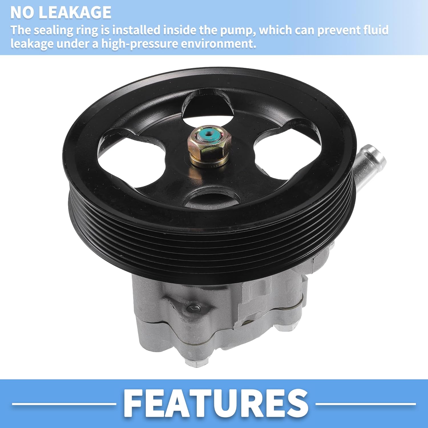 Power Steering Pump No.491107S000 Power Assist Pump Replace for Infiniti Qx56 2004-2011