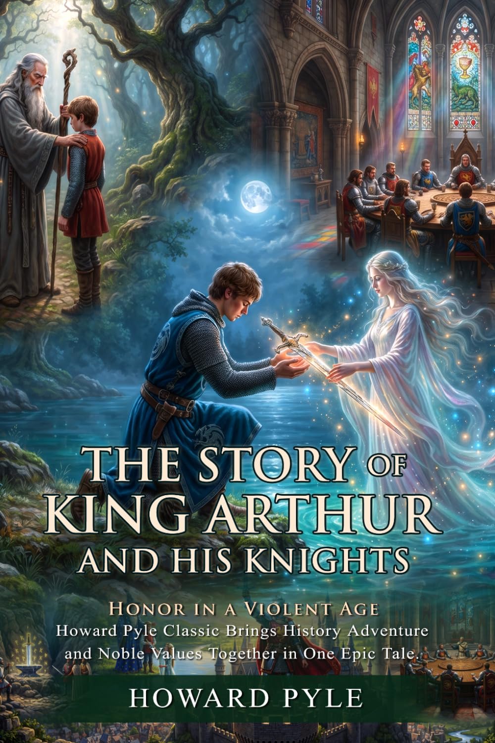 The Story of King Arthur and His Knights: An Epic Fantasy Adventure: Honor and Chivalry - Illustrated with Biography and Commentary
