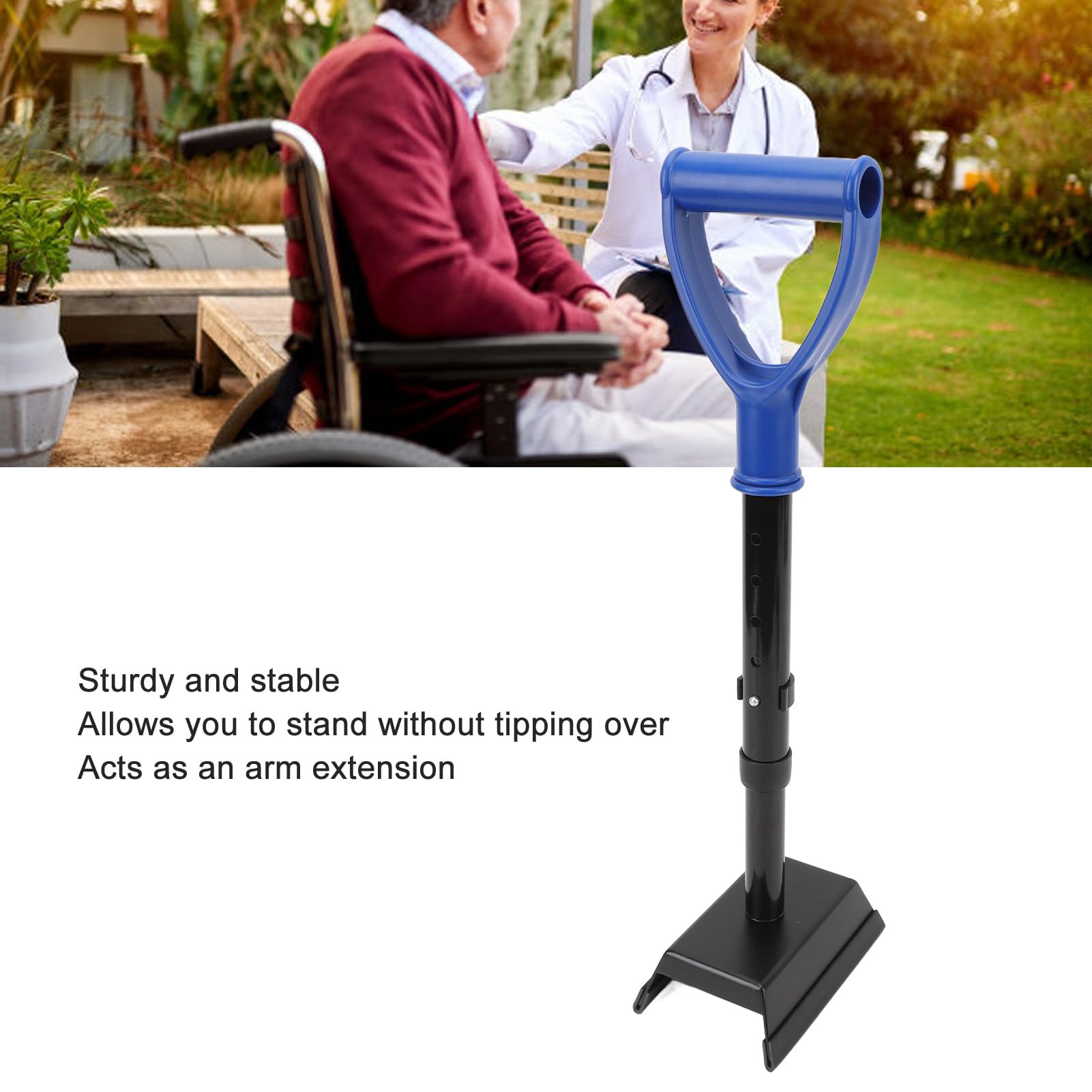 Stand Assist Mobility Aids Tool, Adjustable Mobility Aid 600 LBS Load Bearing Stand Assist Device Standing Aid Elderly Disabled Mobility Aids Tool