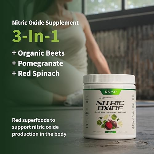 Vista 38 de Snap Supplements Polvo de raíz de remolacha orgánica, suplemento superalimenticio de óxido nítrico con remolacha, vitaminas B, granada y espinaca
