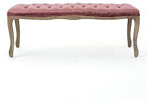 Christopher Knight Home Tassia Velvet Tufted Bench