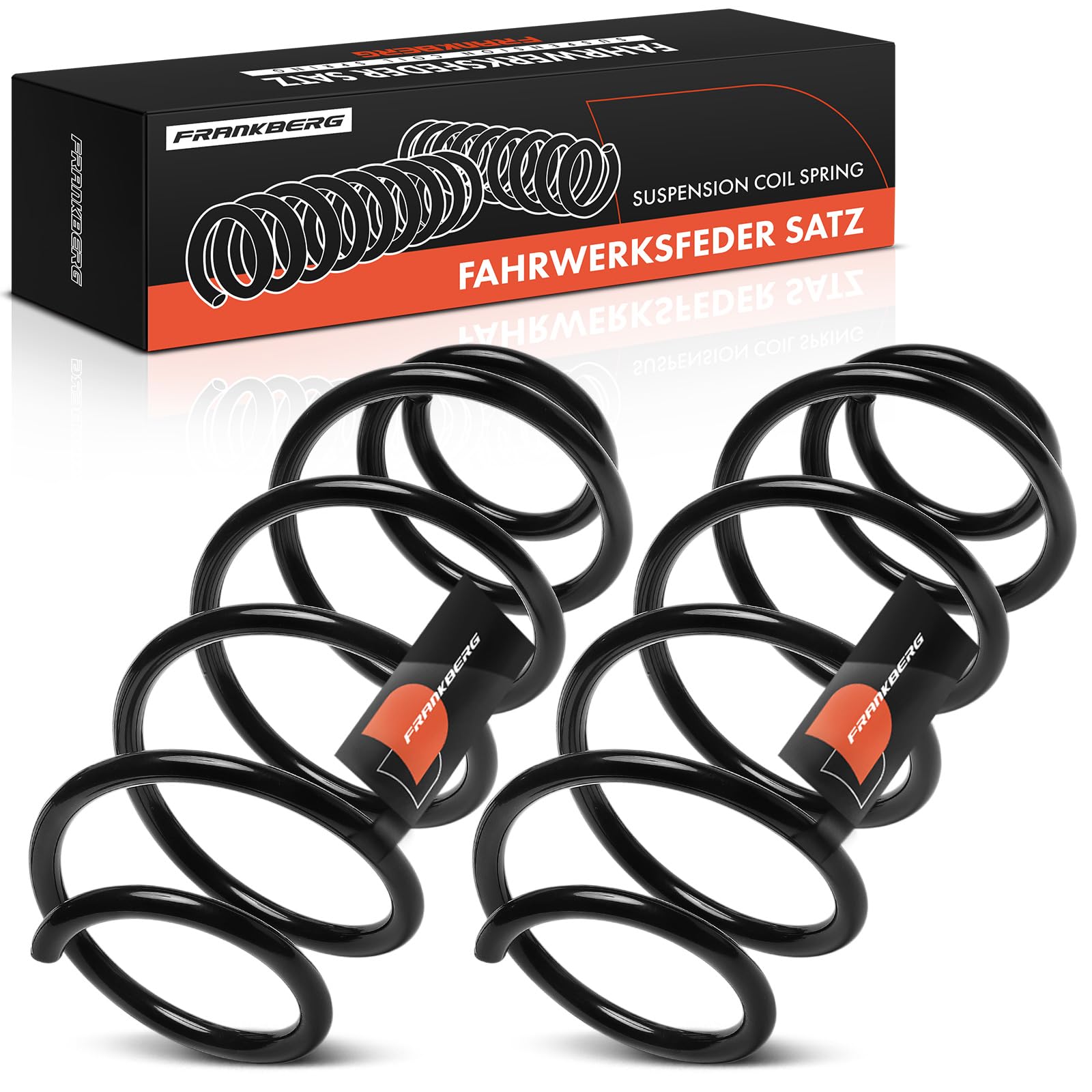 Frankberg 2 ressorts de suspension pour essieu avant 5002TJ