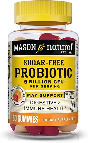 MASON NATURAL Gomitas probióticas sin azúcar