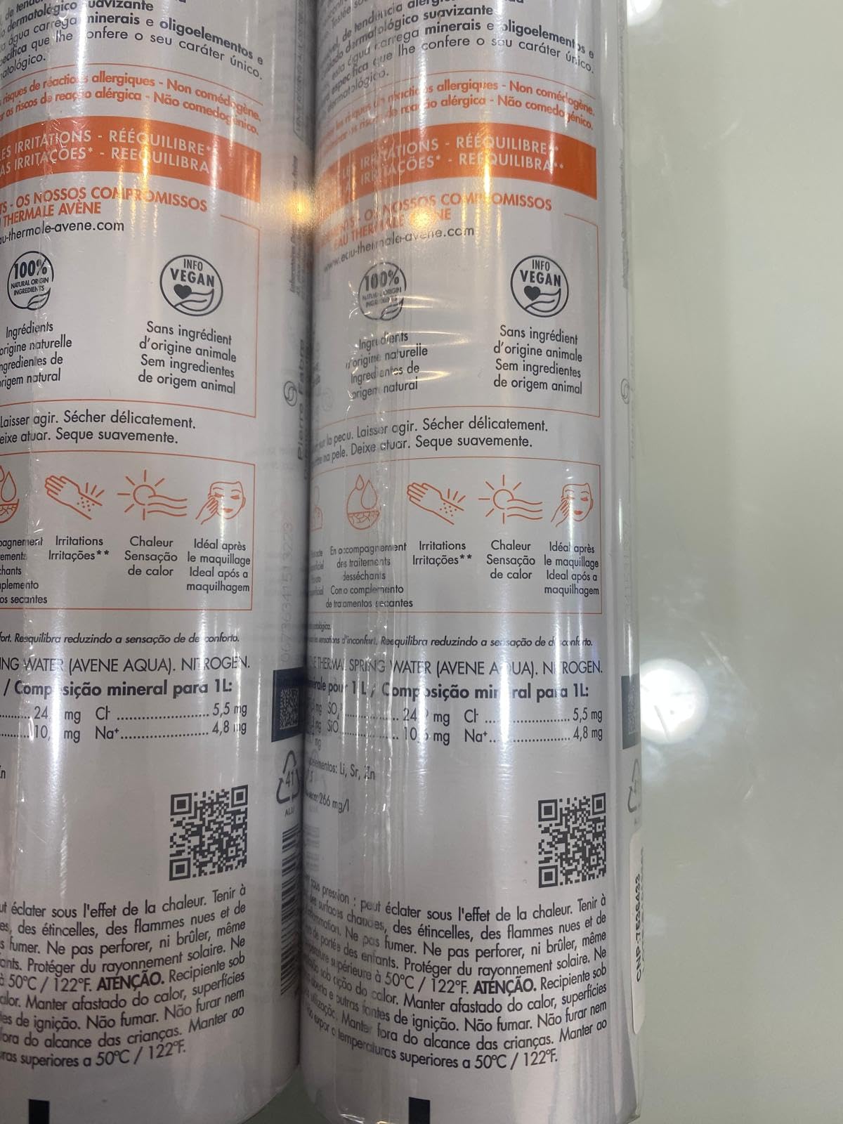 Avene Pack Agua Termal em Spray 2x300ml