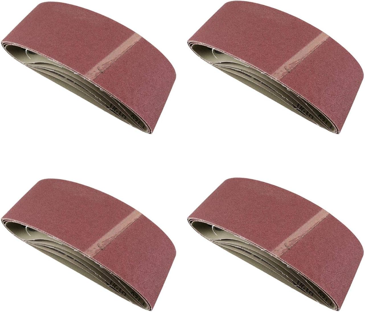 Belt Power Finger File Sander Abrasive Sanding Belts 457mm x 75mm 120 Grit 20 PK