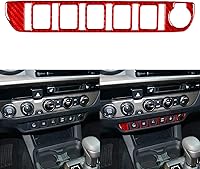 Vista 20 de NVCNX Real Premium Fibra de carbono compatible con Toyota Tacoma 2016-2017 Accesorios Car Dash Bed Interruptor de luz Panel Panel Cubierta