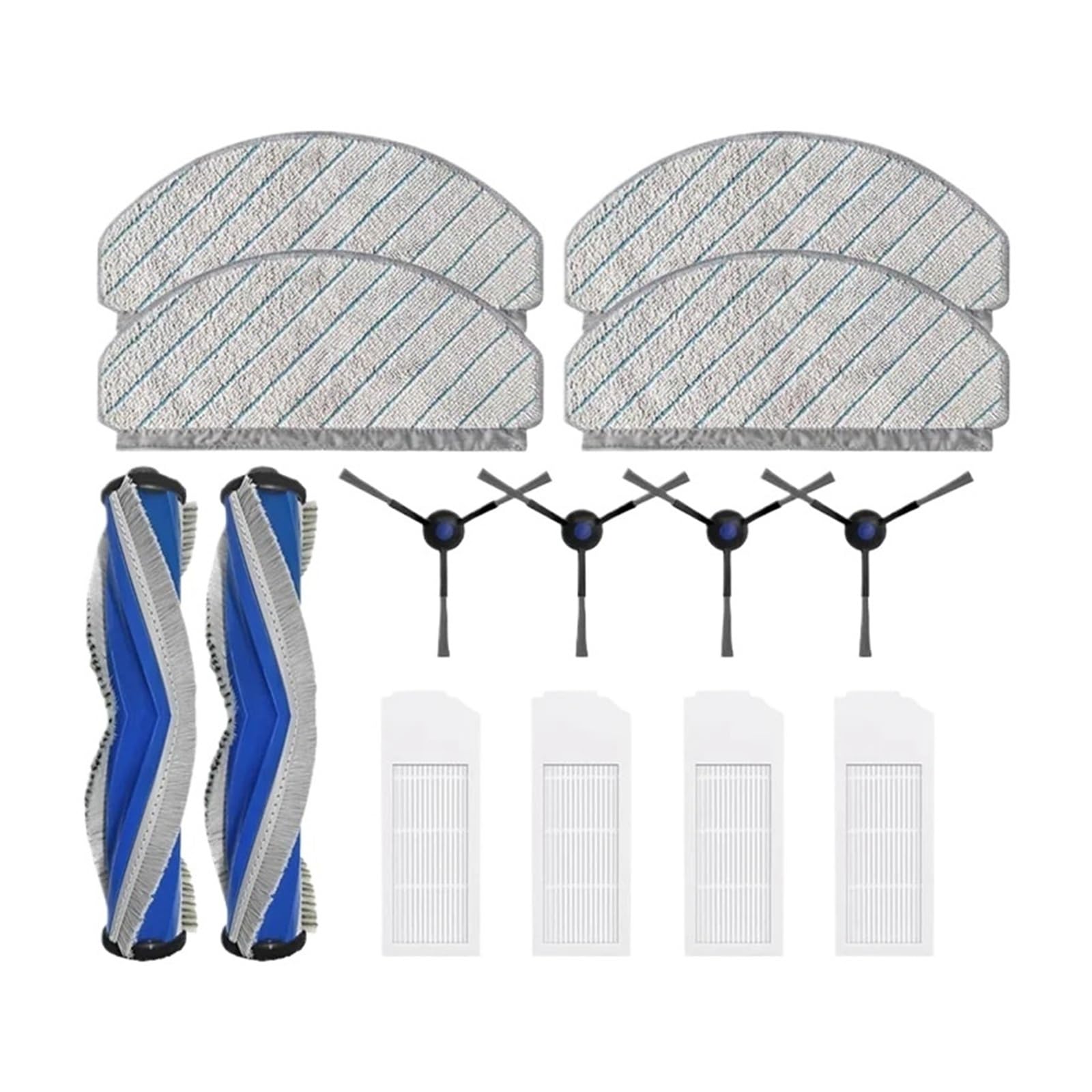 Chiffon et Brosse ECOVACS DEEBOT N20 pour une Maison Sans Poussière et Sols Nickel