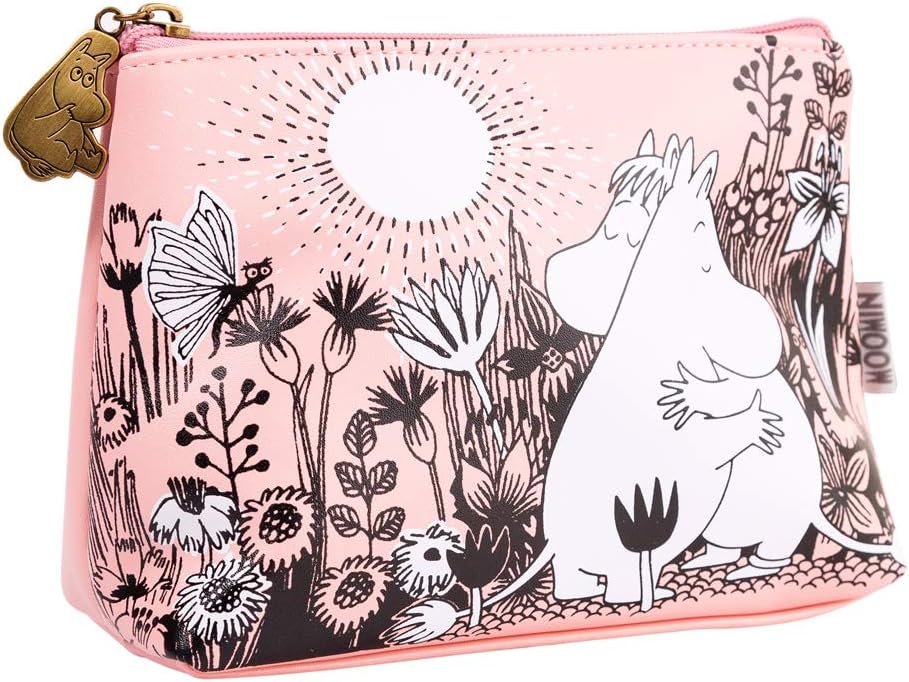 Pink Moomin Love Make Up Bag