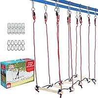 Vista 2 de Lily's Things Accesorio de puente Rickety - Accesorios de doble línea de holgura y línea ninja - exclusivamente con nuestros juegos de cursos