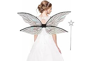 Fairy Wings for Adults Butterfly Fairy Costume for Women Girls Fairy Costume...